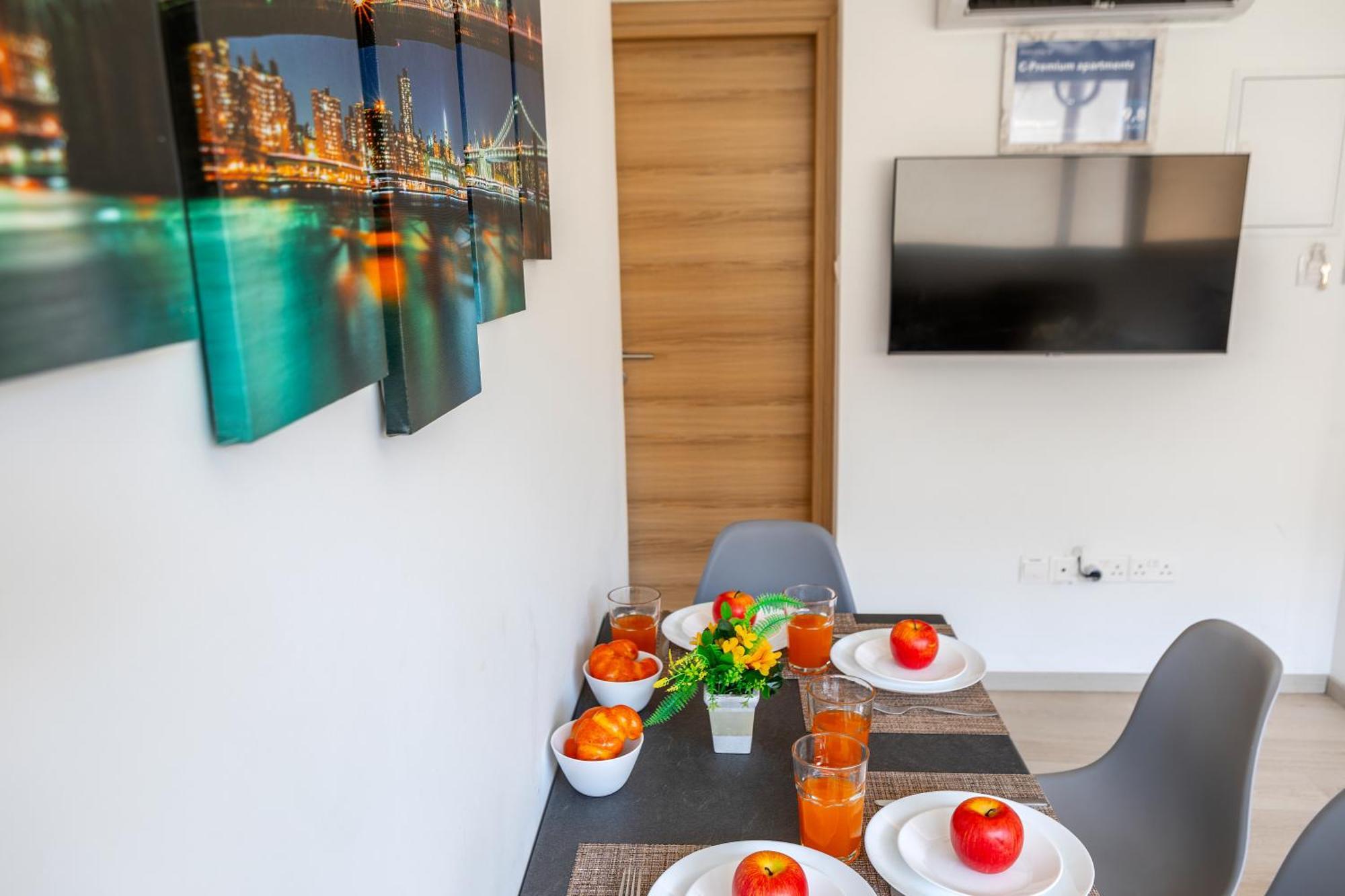 C-Premium Apts 100M From Beach And City Centre لارنكا المظهر الخارجي الصورة