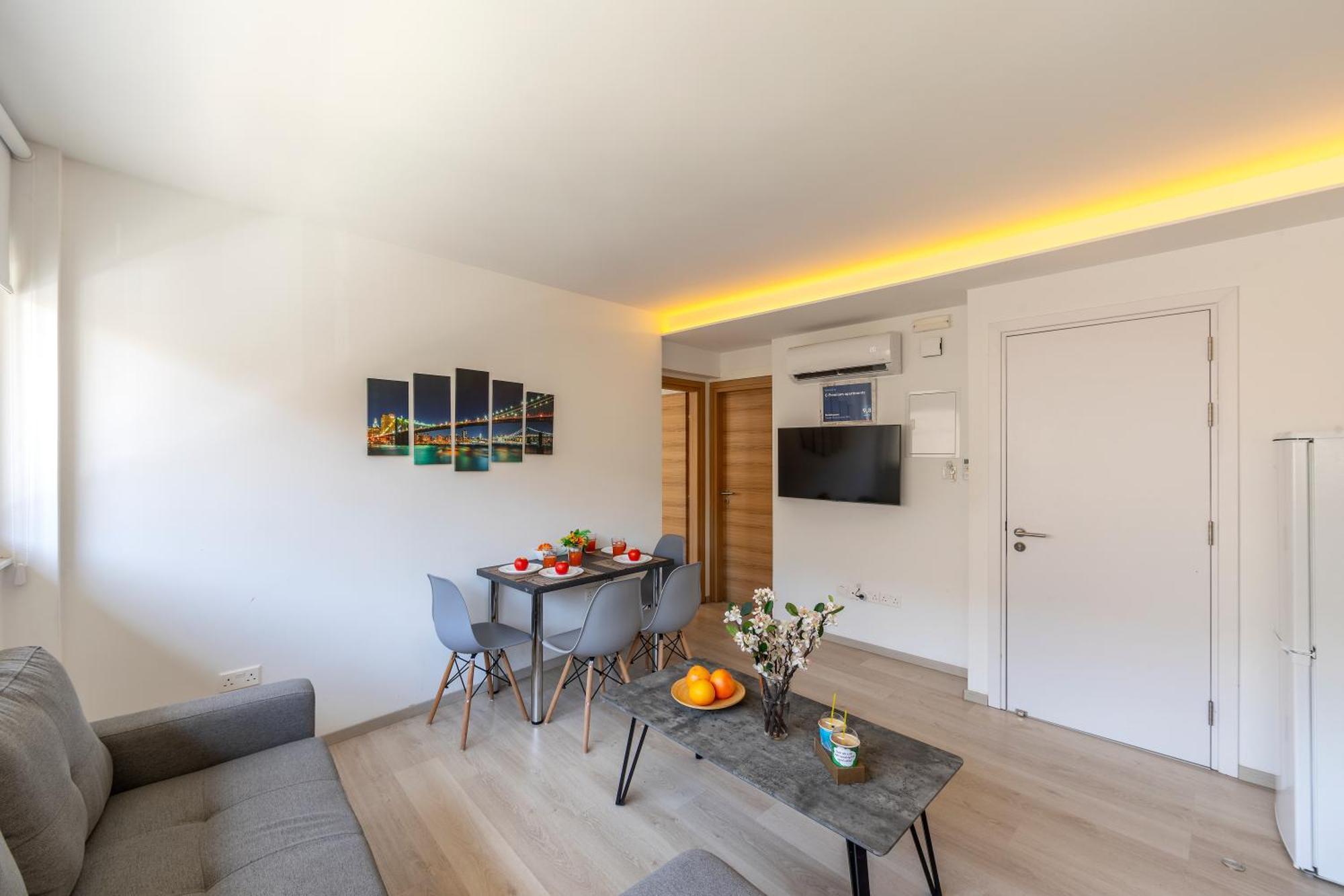 C-Premium Apts 100M From Beach And City Centre لارنكا المظهر الخارجي الصورة