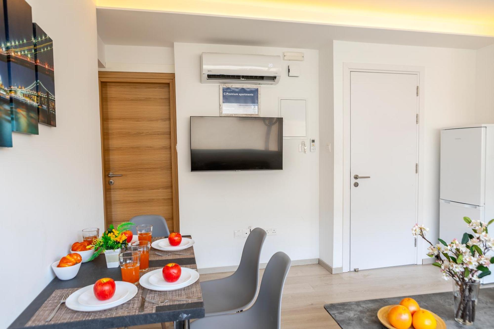C-Premium Apts 100M From Beach And City Centre لارنكا المظهر الخارجي الصورة